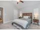 Inviting bedroom showcasing a comfortable bed, bedside tables, and ample natural light at 10328 Lemington Dr, Mint Hill, NC 28227