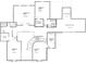Basement floor plan featuring recreation room, media room, and exercise room at 110 Hunts Landing Dr, Mooresville, NC 28117