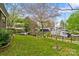 Spacious backyard featuring a gazebo and scenic views at 132 Larboard Trl, Mount Gilead, NC 27306