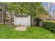Property includes multiple storage options with two sheds in the backyard at 132 Larboard Trl, Mount Gilead, NC 27306