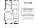 First floor plan featuring the kitchen, dining room, living room, and primary suite at 13610 Aldenbrook Dr, Huntersville, NC 28078