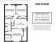 Second floor plan featuring three bedrooms, a loft, and closets at 13610 Aldenbrook Dr, Huntersville, NC 28078