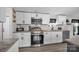 Bright kitchen featuring modern appliances, sleek countertops, and ample natural light at 151 Brown Farms Dr, Cleveland, NC 27013
