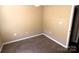 Clean bedroom features neutral walls and carpet at 2043 Shady Pond Dr, Clover, SC 29710