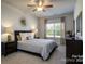 Cozy bedroom features carpeted floors, neutral walls, and modern decor at 228 Mountain Island Dr # 38, Statesville, NC 28677