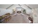 Large bonus room with ample seating, a teepee, and pitched ceilings at 2311 Lochview St, Pineville, NC 28134