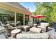 Expansive deck with outdoor seating for entertaining friends and Gathering at 2500 Giverny Dr, Charlotte, NC 28226