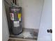 Image shows the Rheem water heater installed in the home at 2527 Carya Pond Ln, Charlotte, NC 28212