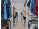 Walk-in closet with an open concept for clothes and storage at 291 Preston Rd, Mooresville, NC 28117