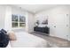 This bedroom offers a serene retreat with soft, natural light and stylish decor at 4907 Victoria Ave, Charlotte, NC 28269