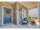 Inviting front porch with stone accents and seating area at 861 Watling St, Fort Mill, SC 29715