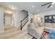 Inviting living room shows the entryway and staircase at 861 Watling St, Fort Mill, SC 29715