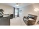 Office space with a large window, dark furniture, and a comfortable leather chair at 861 Watling St, Fort Mill, SC 29715