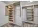 Custom walk-in closet with shelves and hanging rods offers ample storage at 861 Watling St, Fort Mill, SC 29715