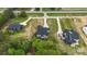 Aerial view of newly constructed homes with driveways and well-maintained lawns, showcasing the neighborhood layout at 8756 Sherrills Ford Rd, Sherrills Ford, NC 28673