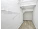 The walk-in closet is equipped with wire shelving to optimize storage space at 11539 Delores Ferguson Ln, Charlotte, NC 28277