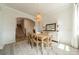 Bright dining room with wooden table, chairs, and stylish decor for cozy Gathering meals at 127 Slip Shot Ln, Troutman, NC 28166