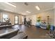 Well-equipped gym featuring treadmills, weights, and a variety of exercise equipment for a complete workout at 127 Slip Shot Ln, Troutman, NC 28166
