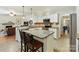 Functional kitchen design featuring stainless steel appliances and granite countertops at 135 Coronilla Rd, Mooresville, NC 28117