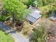 Home features a unique landscape, mature foliage, and inviting exterior at 2106 4Th Ne St, Hickory, NC 28601