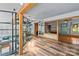 Spacious living area with unique shelving and a view into another room at 2106 4Th Ne St, Hickory, NC 28601