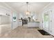 Bright, open-concept kitchen and dining area is perfect for entertaining and Gathering gatherings at 2459 Glenridge Dr, Gastonia, NC 28054