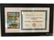 Framed Historic Preservation Award from The Charlotte Museum of History for the Atomic Palm Project at 3036 Palm Ave, Charlotte, NC 28205
