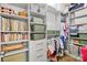 Spacious walk-in closet with custom shelving and storage solutions for clothes and accessories at 3036 Palm Ave, Charlotte, NC 28205