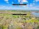 An aerial view of the property showing the location being 12 minutes from Downtown Shelby, NC at 32 Heritage Ln, Shelby, NC 28150