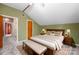 Comfortable bedroom with a queen bed, an ensuite bathroom, and ample natural light at 32 Heritage Ln, Shelby, NC 28150