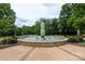 A view of the fountain at Fourth Ward Park at 405 W 7Th St # 408, Charlotte, NC 28202