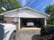 Spacious two-car garage with ample storage, showcasing a practical and functional space for vehicles and projects at 4230 Old Brittain Rd, Hickory, NC 28602