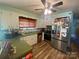 Cozy kitchen with ample counter space, stainless steel appliances, and lots of storage, ready for culinary adventures at 4230 Old Brittain Rd, Hickory, NC 28602