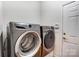 Laundry room featuring a front loading washing machine and dryer at 530 Dovefield Dr, Indian Trail, NC 28079