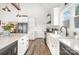 Stylish kitchen featuring stainless steel appliances, subway tile backsplash, and modern fixtures at 602 Shoreline Rd # 144, New London, NC 28127