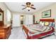 This bedroom features a bed, two closets and an ensuite bathroom at 7020 Leesburg Rd, Charlotte, NC 28215