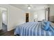 Spacious bedroom featuring a walk-in closet and an ensuite bathroom for added convenience at 773 Sir Raleigh Dr, Concord, NC 28025