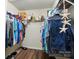 Well-organized walk-in closet with ample storage space, perfect for keeping clothes and accessories tidy at 773 Sir Raleigh Dr, Concord, NC 28025