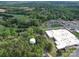 Enjoy a serene aerial view with easy access to a shopping center and main roads while being surrounded by peaceful, lush forestry at 8475 Nc 49 N Hwy, Mount Pleasant, NC 28124