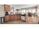 Modern kitchen featuring granite countertops, stainless appliances, and an open layout at 985 Angelica Ln, Tega Cay, SC 29708