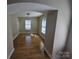 Bright dining room with hardwood floors and natural lighting at 11922 Kimberfield Rd # 37, Matthews, NC 28105