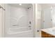 Full tub/shower in a well-lit bathroom with neutral finishes and a tiled floor at 1325 Red Oaks Dr, Rock Hill, SC 29730