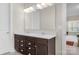 Bathroom featuring double sinks with ample counter space at 137 Brawley Woods Ln, Mooresville, NC 28115