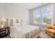 Cozy bedroom with a quilt and a large window that provides plenty of light at 137 Brawley Woods Ln, Mooresville, NC 28115
