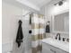 Bright bathroom with a shower, modern vanity, and stylish fixtures at 1751 Merriman Ave, Charlotte, NC 28203