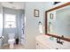 Bathroom features an enclosed toilet and shower/tub combination at 2012 Galty Ln, Charlotte, NC 28270