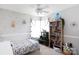 bedroom features neutral paint and fun decorative touches at 2012 Galty Ln, Charlotte, NC 28270