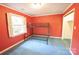 bedroom with bunk beds, window, and carpeted flooring offers a cozy space at 2540 Heritage Cir, Statesville, NC 28625