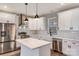 Beautiful kitchen featuring stainless appliances, a tile backsplash, and white countertops at 28647 Nc Hwy 73 Hwy, Albemarle, NC 28001