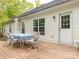 This spacious deck with outdoor furniture provides a relaxing outdoor retreat at 3033 Beech Ct, Indian Trail, NC 28079
